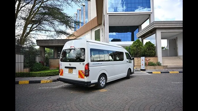 Passenger minivan rental for group transportation