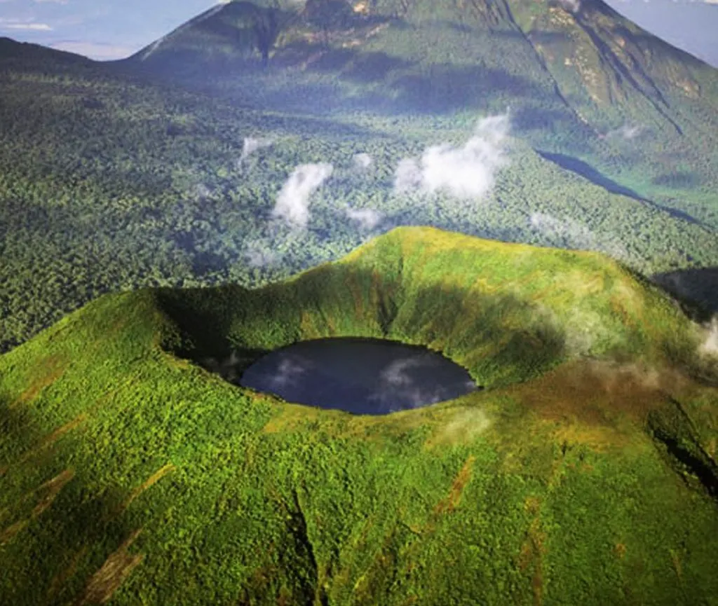 Mount Bisoke Crater Lake Hike in Rwanda
