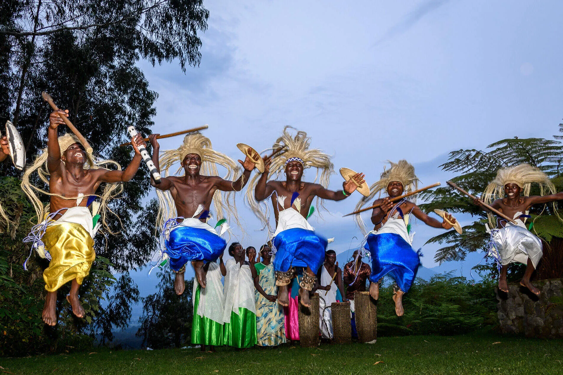 Representative view of Huye in Rwanda