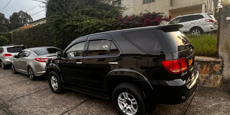 Toyota Fortuner SUV for rent in Rwanda